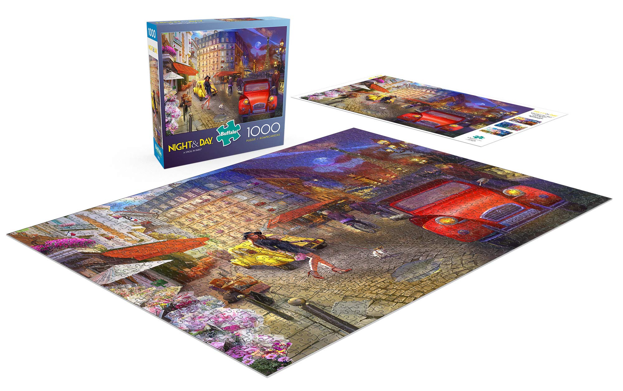 Amazon | Buffalo Games - パリの散歩 - 1000ピース ジグソーパズル